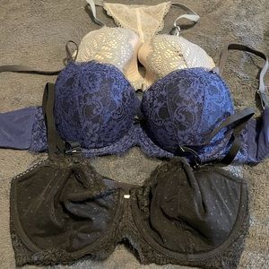 3 VS Dream Angels collection-demi bras